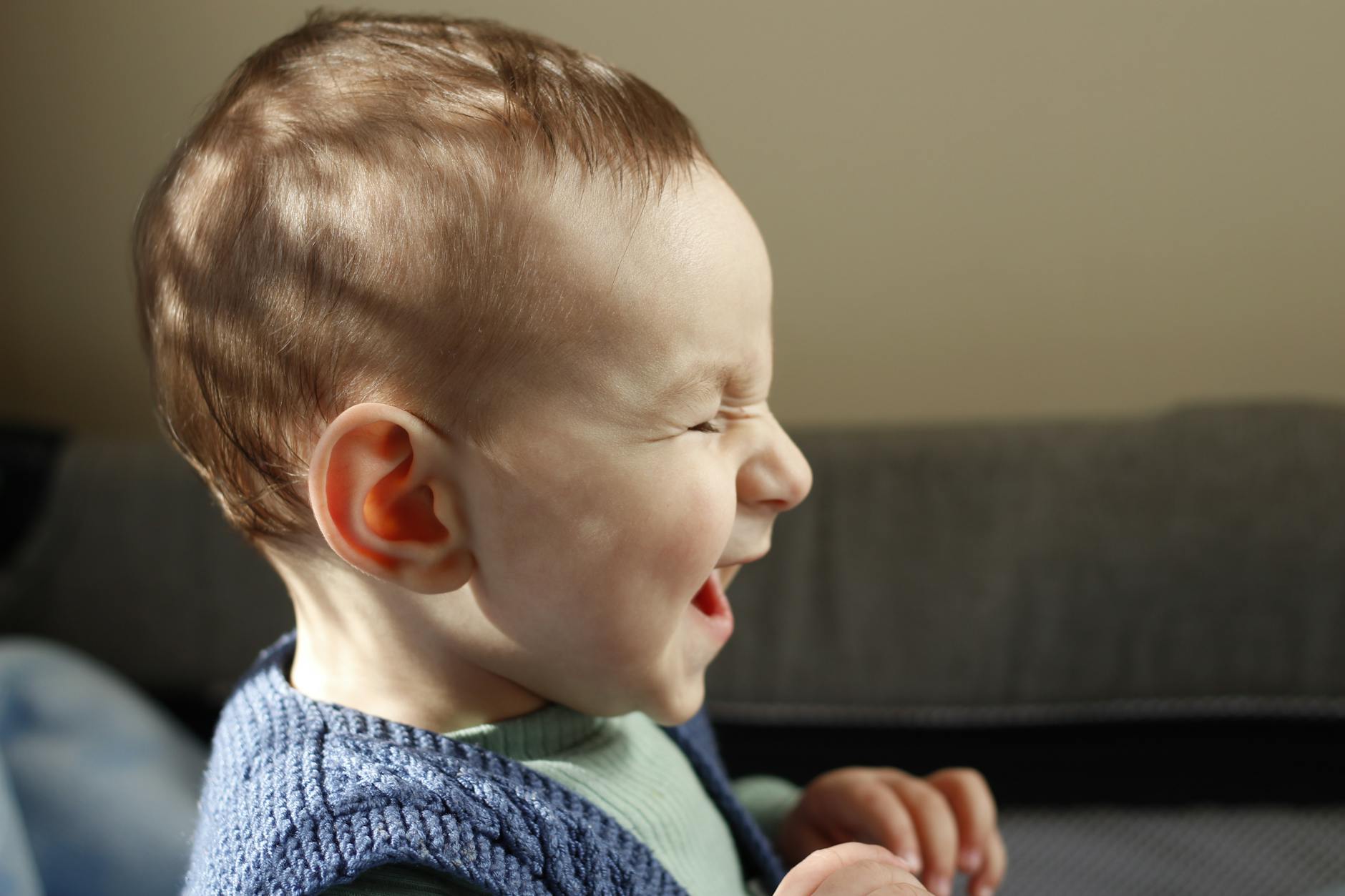 BABBLE — a baby making infant-like sounds