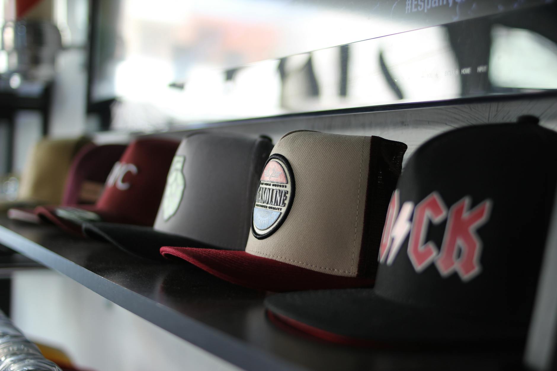 CAP: a baseball cap used as a promotional giveaway