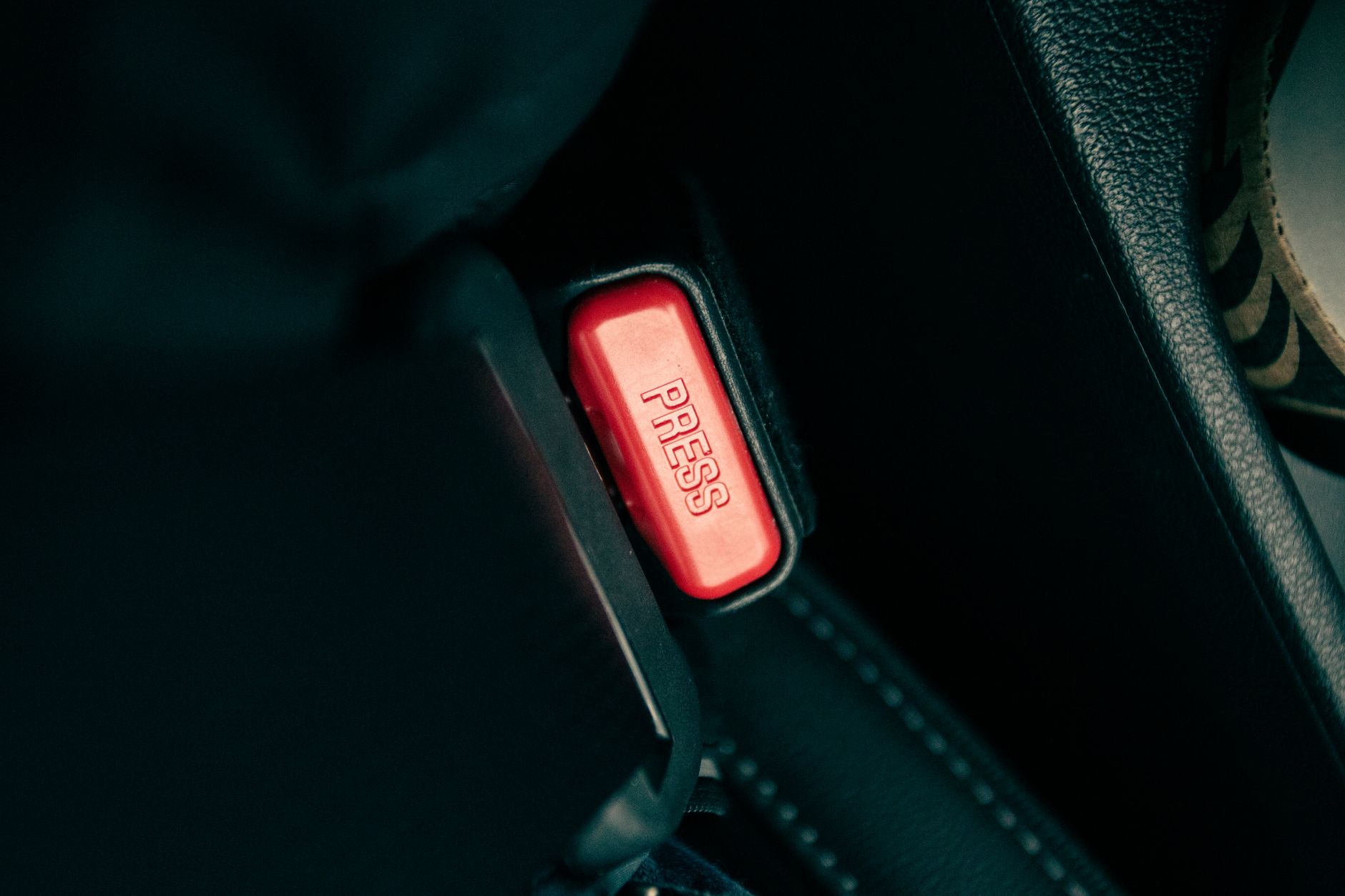 BELT — as in seat belt for safety